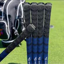 Cán gậy golf được làm từ chất liệu cao su pha thêm sợi bông. Chất liệu sợi bông chất lượng cao có khả năng thấm hút mồ hôi tuyệt vời. Khi bạn đổ mồ hôi trên sân, cán gậy có thể nhanh chóng thấm hút mồ hôi lòng bàn tay và giữ cho tay bạn luôn khô ráo. - Xanh đậm - Xem 5