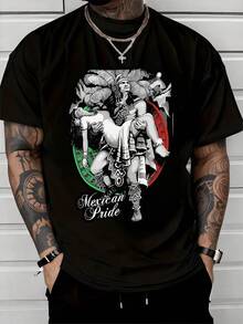 Men T-Shirts - สีดำ - ดู 8
