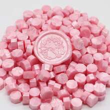 300pcs/Bag Octagon Sealing Wax Beads For Wax Seal Stamp, Handmake Embellishment Of Card Envelope, Fire Lacquer Sealing Wax, For DIY Craft, Gift Wrapping, Envelope Sealing, Party Invitation, Christmas, Scrapbooking - 300 Octagonal Wax Pellets - View 49