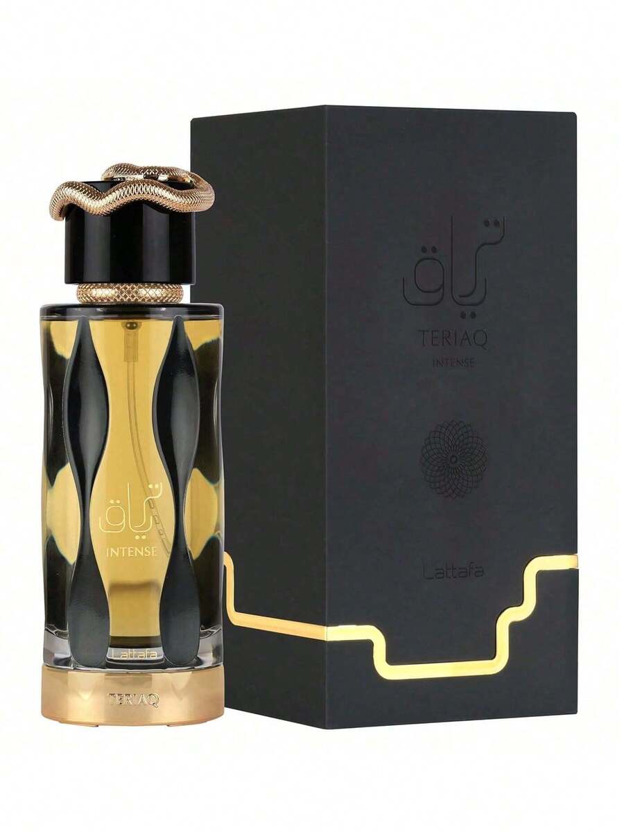 Lattafa Teriaq Intense Eau De Parfum 3.4 Oz / 100 Ml | Long-Lasting Unisex Perfume With Saffron, Plum & Amber | Oriental Spicy Vanilla Fragrance - Oriental . Spicy . Amber . Vanilla - 查看 1