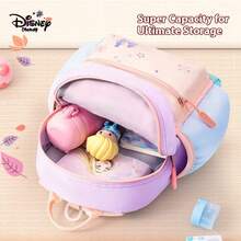 Disney Anti-Lost Leash Backpack, Large Capacity, Lightweight, Breathable, Polyester, Orange - Square - View 5