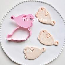 海洋动物饼干模具 海豹饼干模具 海洋生物饼干模具 DIY饼干烘焙工具 - 彩色 - 查看 7