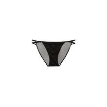 Large Bow European And American Court Noble Silk Women's Panties With Double Thin Straps Ice Silk Women's Underwear - 酒紅 - 查看 4