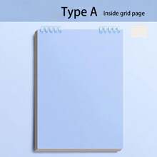 240-Page Minimalist Solid Color Notebook, 360° Flip Removable, A5 Lined Notebook - Ideal For Students And Office Workers, Back To School Gift - Multicolor - View 15