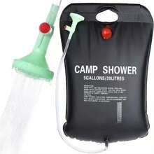 20L Portable PVC Shower Water Bag, Beach Essential, Summer Water Sports Accessory, Anti-Sand, For Beach Shower, Camping - Foldable Outdoor Camping Shower With Red Soft Hose And On/Off Switch, Durable And Lightweight, Suitable For Hiking, Travel And Outdoor Adventure, Camping Shower Bag - A - View 10
