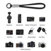 Sangle de taille Eonix EOMO POCKET3, convient pour la caméra d'action OSMO POCKET3, accessoire de sangle de poignet anti-perte Insta360X4 - Voir 8