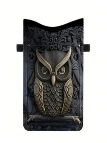 Printed Synthetic Leather Waterproof And Shockproof Phone Pouch With Adjustable Strap - View 21