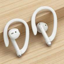 1 Pair Silicone Anti-Lost Earphone Hooks, Designed For Sports, Suitable For Earphones With 5-8mm Diameter Handles, Including A/IrPo/Ds Series - Multicolor - View 5
