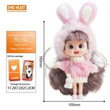 2026 Trending Squishy Heartbeat Emotion Cute Girl Phone Charm, Adorable Birthday Decor Gift, Party Favor, Interesting Creative Gift, Valentine's Day Gift, Children's Day Gift, Easter Gift, Perfect Gift, Halloween Gift, Ideal Gift - Silvola - View 5