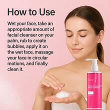 【焕肤洁面】PDRN啫喱泡沫洁面乳，温和氨基酸洗面奶，神经酰胺修护受损屏障，玻尿酸深层补水，抑制黑头，提亮肤色，疏通毛孔，改善黑头，打造饱满透亮肌肤 - 全部 - 查看 6