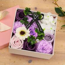 Innovative New Rose Soap Flower Box, Teacher's Day/Mother's Day Gift For Teachers And Moms - Multicolor - View 4