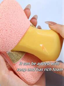 Soap Net Bag Shower Cleaning Tool - Multicolor - View 7