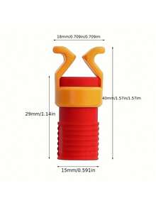 3/1pc Woodworking Screw Clamp - This Tool Can Firmly Hold Screws And Drill Bits, Manual Operation Without Power, With Anti-Slip Design. Suitable For Woodworking Projects, This Screw Holder/Plastic Screw Holder Is A Universal Rivet Fastener/Screw Positioning Tool Accessory For Woodworking. - Multicolor - View 4