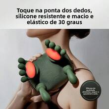 Best-Selling Simulated Human Hand Neck Massager, Oblique Shoulder & Neck Massage Device, Trapezius Muscle Neck Massager With Heat Therapy - View 3