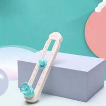 1pc 360 Degree Manual Circle Cutter, Precise Adjustable Radius, Planner, DIY, Paper Craft Card Round Cutting Tool, Desktop Handmade Creation Efficient Circle Knife, Can Cut Circular Rings And Perfect Circles, Portable Design, Precise Circular Control, Improve Creation Efficiency - White - View 9