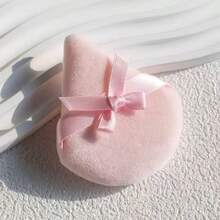 5/10/20/50 Piezas/Set Esponja de Maquillaje con Decoración de Lazo, Borla para Polvo Suelto, Ajuste de Polvo Mineral, Asequible, Adecuado como Regalo de Navidad, Herramienta Cosmética - Multicolor - Ver 9