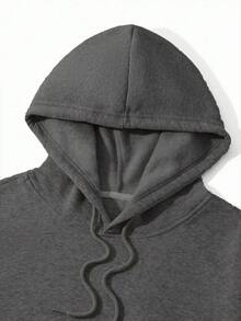 Men Graphic Hoodies | New York Pattern Print Men's Fashion Hoodie | Fleece-Lined Fabric, Winter Warm Hooded Sweatshirt | Gift For Husband/Boyfriend | Unisex - Xám - Xem 3
