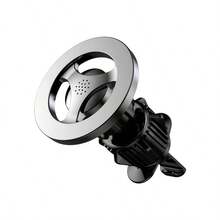 Magnetic Car Air Vent Phone Holder With Built-In Air Freshener, Rotatable Design, Strong Magnet To Securely Hold Phone, Car Accessories - A - View 9