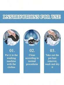 宠物毛发清洁洗衣球，蓬松洗衣球 - 防静电，洗衣机清洁球，可重复使用，耐用除毛球，保持衣物和床上用品无宠物毛发，宠物主人必备 - 提升您的洗衣体验 - 彩色 - 查看 4