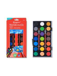 8/12/16/21/28/36 Couleurs Ensemble de peinture à l'aquarelle - Pigments unicolore vibrants et scintillants de faux perle, enfermés dans des compartiments carrés, faits à la main, convenant aux artistes et aux artisans, idéal pour la peinture florale, essentiel pour les artisans , Peinture à l'aquarelle vibrante , Palette portable, fournitures de peinture à l'aquarelle - Multicolore - Voir 11