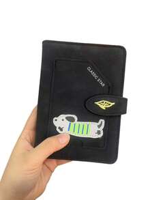 Multi-Functional Anti-Theft Protective Cover, Passport Holder, Minimalist Card Holder, Cartoon Theme Ticket & Travel Document Organizer - Multicolor - View 8