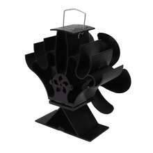 6-Blade Heat Powered Fireplace Fan - Silent Aluminum Alloy Stove Fan With Rounded Edge For Uniform Heat Dissipation - View 9