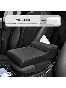 Car Armrest Box Heightening Pad, Vehicle Armrest Cushion, Multifunctional Center Console Tissue Box Suitable For Most Car Models - Multicolor - View 7