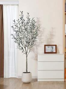 高脚杯形大号塑料花盆 – 现代简约树脂花盆，适用于客厅，是种植发财树和蝴蝶兰的理想之选，轻巧高端装饰 - 酒杯形 - 查看 8