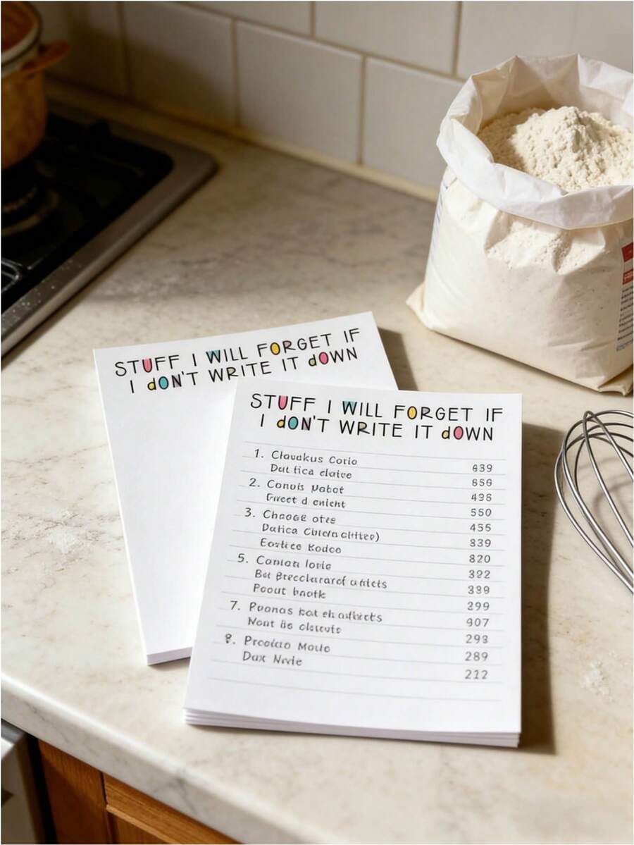 50 Sheets/Set Cute Thick Memo Pad, Random Style Sticky Notes, Notebook, Stationery, Creative Gift - one-size - View 1