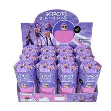 1/3/12 Pcs K-Pop Anime Figure Blind Box, Cute Couch & Desk Ornaments, Kawaii Collectible Toys, New Year Back To School Valentine's Easter Gifts For Teens & Adults - Multicolor - View 6