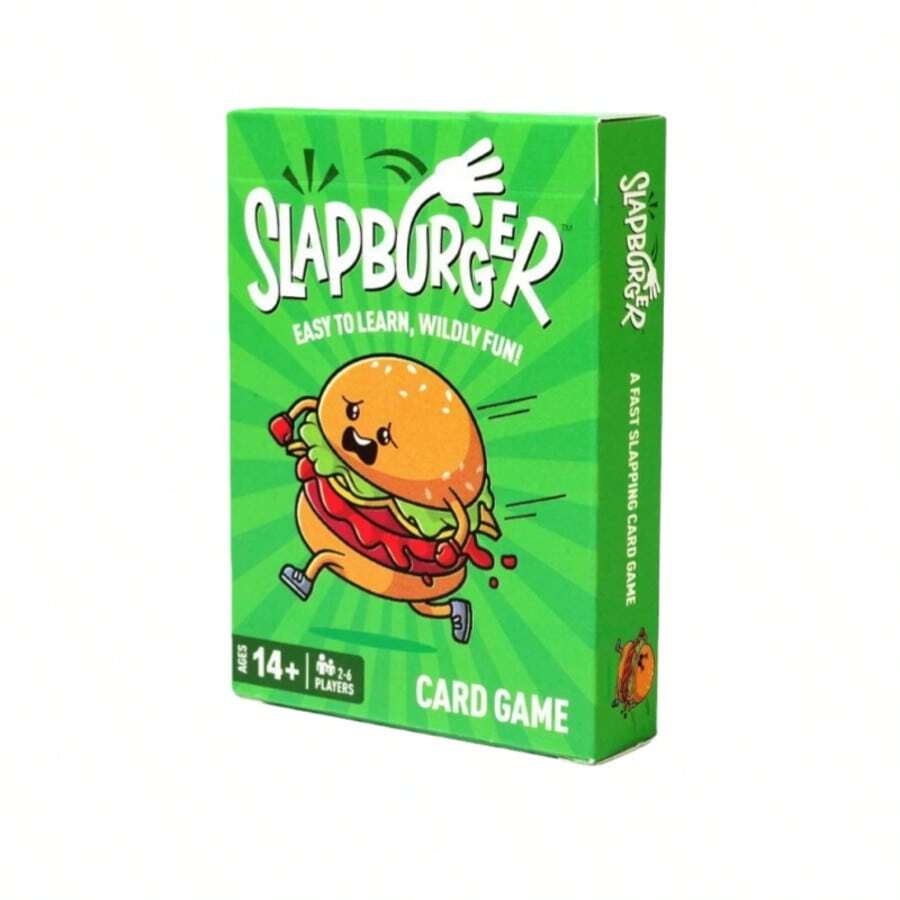 60-Second Kitchen Kaos Card Game | Ultimate Family Food Fight Frenzy - Smash, Stack & Splatter Mayhem With Exploding Burger Challenges - Green - View 1