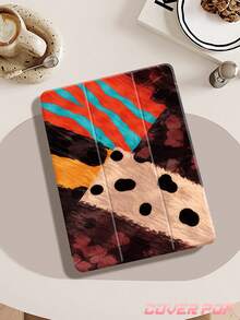 Cheetah,Leopard Print Leopard Print Stripes Tablet Protective Case,Compatible With 9.7/10.2/10.5/10.9/12.9/Pro 11, 10th Gen,Compatible With Samsung Galaxy Tab S6 Lite 10.4 Inch,Compatible With Kindle Paperwhite 12th Gen 2024,Kindle (11th Generation) 2022 Release,Soft Anti-Fall Protection,Smart Stand/Automatic Wake Up/Sleep,An Excellent Festival Gift. - Multicolor - View 2