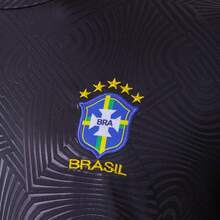 Brazilian National Team Fan Jersey For The 2026 World Cup In Brazil - 黑色 - 查看 2