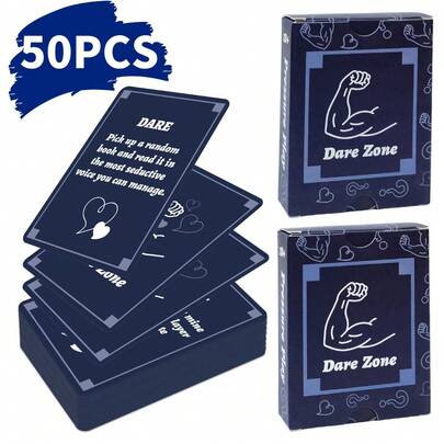 Nuevo juego de cartas interactivo para fiestas, reuniones, entretenimiento de ocio, cartas de preguntas de verdad o reto, un gran regalo para amigos y familiares