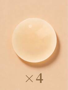 2/4片装无痕隐形乳贴，超薄可重复使用，防水隐形乳贴，适用于婚纱、背心、泳衣、日常穿着 - 彩色 - 查看 11