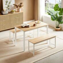 Dining Table & Chair Sets - White - View 3