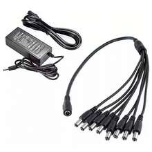 12v 5a Power Adapter With 8 In 1 Dc Cable Ac 100-240v - A - Ver 1