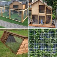 8M Welded Wire Mesh Galvanised Fence Aviary Rabbit Hutch Chicken Pet Fencing Width 90cm - Silver - View 5