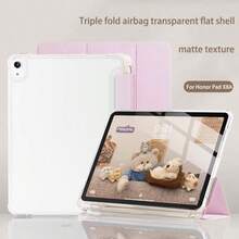 Protective Case, Compatible With 11th Generation, Simple/Casual/Popular Tablet Case, Soft Drop Protection, Ultra-Thin/Smart Stand/Auto Wake-Up Case, A16 Protective Case,Suitable For 9th Generation 10.2-Inch, Air11, 10th Generation Tablet Cases, Stylish And Intelligent Three Fold Stand Cover - Pen Slot - View 2