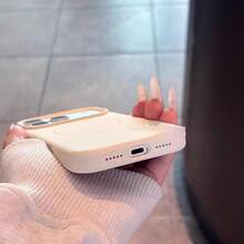 Minimalist Dopamine White Phone Case Compatible With IPhone 17 Pro Max/17 Pro/17 Air/17/16 Pro Max/16 Pro/16/16 Plus/15/15 Pro Max/15 Pro/15 Plus/11/12/13/14 Pro Max/11 Pro/11 Pro Max/12 Pro/12 Pro Max/13 Pro/13 Pro Max/14 Pro/14 Pro Max/14 Plus, Creative Design For Men And Women - White - View 7