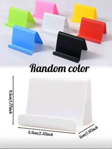 1pc Multi-Function Phone Holder, Foldable Slouchy Bedside TV Tablet Live Streaming Stand Bracket - Multicolor - View 13