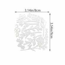 Card Making Leaf Cutting Molds, Metal Leaf Cutting Molds, DIY Scrapbooking Album Decorative Cutting Molds, Card Making Decorative Embossed Paper Molds And Templates - DX135 - View 7