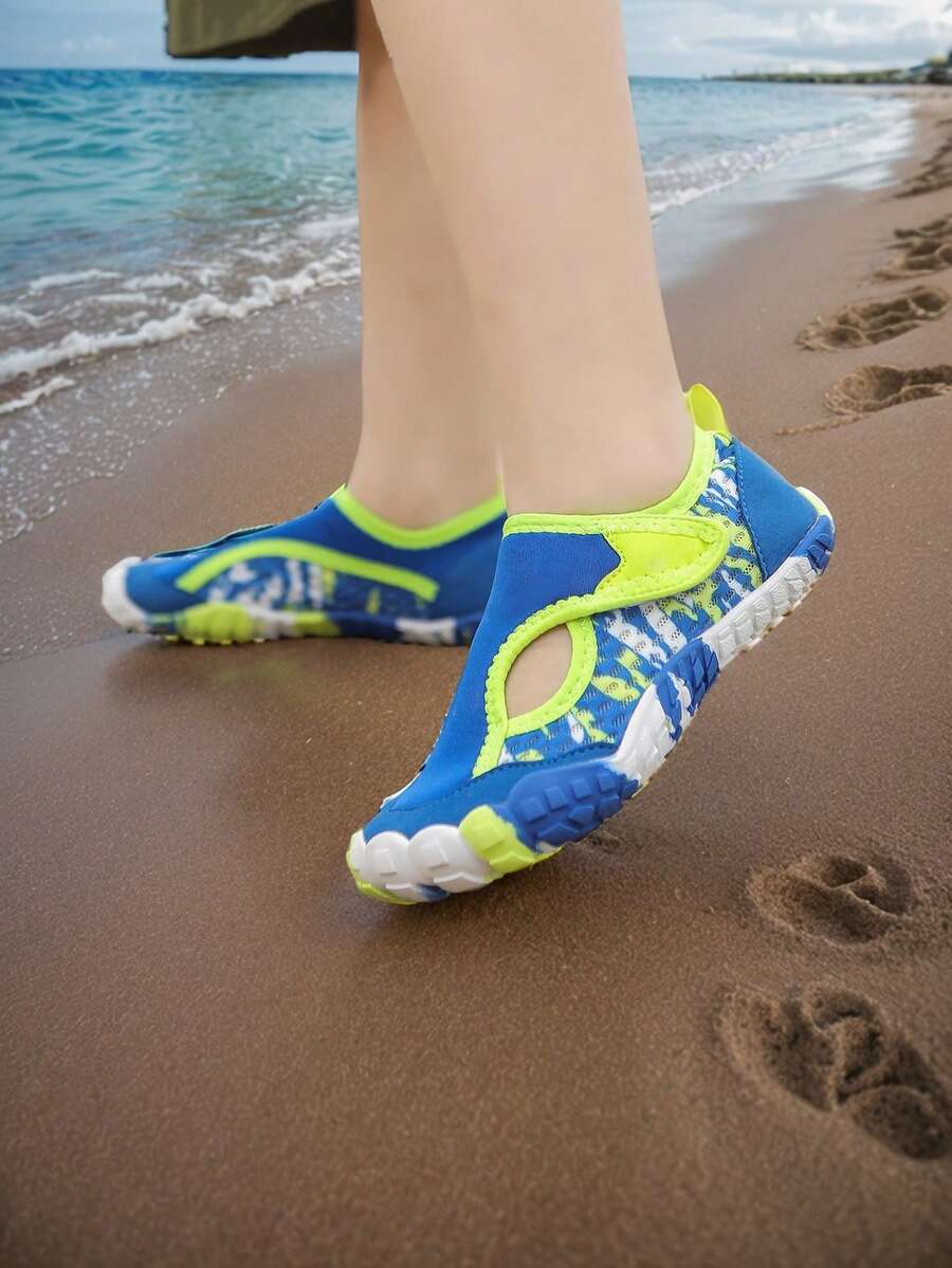 兒童鞋/兒童水鞋/兒童溪流鞋/男孩沙灘游泳鞋/兒童沙灘潛水漂流快乾鞋