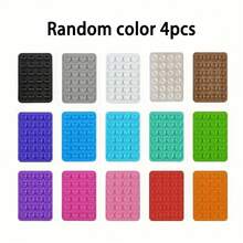 4 miếng hút chân không bằng silicon phù hợp cho điện thoại thông minh và máy tính bảng, giá đỡ điện thoại hình bạch tuộc nhiều màu sắc, phụ kiện máy tính bảng, miếng dán máy tính bảng, tay cầm máy tính bảng, thiết kế sống động, chất liệu dẻo, giá đỡ điện thoại màu xanh dương/ô tô, miếng dán điện thoại, giá đỡ lò xo điện thoại, phụ kiện điện thoại, giá đỡ, tay cầm lò xo điện thoại, quà tặng sinh nhật - Nhiều màu - Xem 9