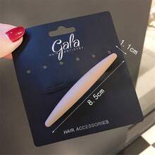 1pc/2pcs Women's Non-Slip Durable Fashion Minimalist Matte Retro Hair Clips, Hair Barrettes, Hairpin, Bobby Pins, Accessories - Brown - View 4