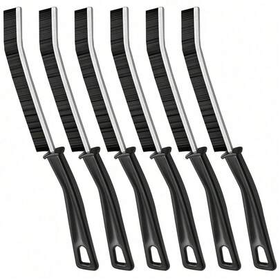 Hard Bristle Gap Cleaning Brush, 5-Piece Set Gap Cleaning Brush, Small Cleaning Brush, Tile Gap Cleaning Brush, Household Narrow Gap Cleaning Tool, Suitable For Bathrooms And Kitchens