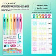 6/36/54/72/90 Colors Retractable Acrylic Paint Pen Set - Gel Pens (0.7mm), Acrylic Paint Markers, Ballpoint Pens, Liners, Highlighters, Suitable For Vibrant Color Writing And Sketching, Smooth Writing, Applicable For Painting, Marking, Student Notes, Handbook Making, Office Use - Multicolor - View 29