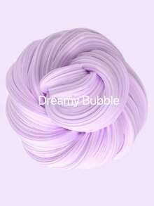 1pc Attractive Crystal Mud Fluffy Slime Elastic Slime Toy, Birthday, Christmas, Halloween Gift, Party Favor - Multicolor - View 19