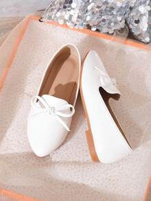 New Arrival Criss-Cross Strap Shoes For Teenage Girls - White - View 5