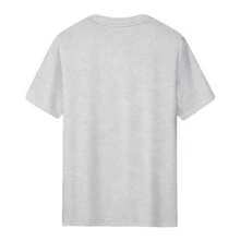 [Mother's Day Gift, Rocking The Nana Life] Soft & Comfortable Women's T-Shirt - Rocking The Nana Life   Casual Short Sleeve Round Neck Top, Black With White Letter Print, Perfect Mother's Day Gift For Grandma, Spring Casual Wear - Màu Xám nhạt - Xem 2